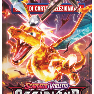 Pokemon Bustina Singola Ossidiana Infuocata - Scarlatto e Violetto - ITA