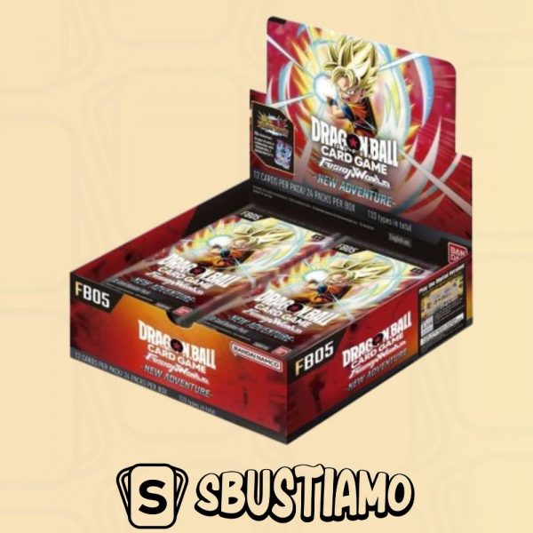 Dragon Ball Fusion - Booster Box - FB05 - New Adventure - ENG