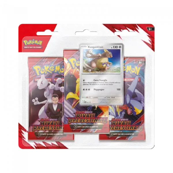 Pokemon - Blister da 3 Pack - Rivali Predestinati - Scarlatto e Violetto - ITA