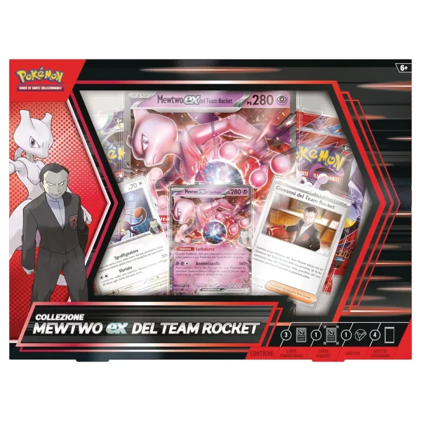 Pokémon TCG - Collezione Mewtwo-ex del Team Rocket - IT