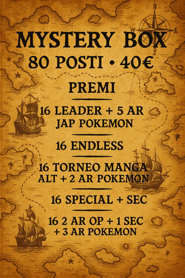 Mistery Box Special - ONE PIECE/POKEMON Mixed - Box - IT/EN - immagine 2