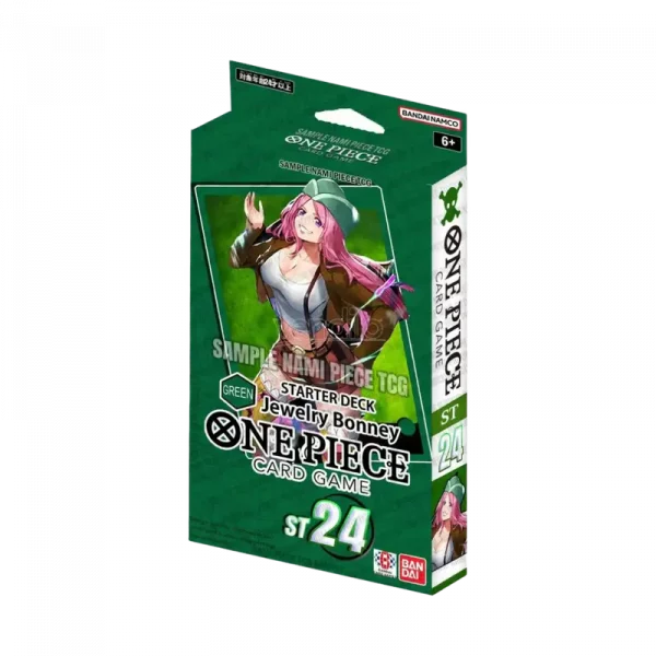 One Piece Card Game - Starter Deck - ST24 Green Jewelry Bonney