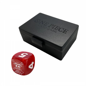 One Piece Card Game - Set 4x Official Dice and Dice Case - ENG
