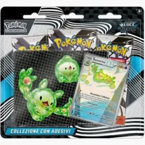 Pokémon - Collezione con Adesivo 3 Pack - Luce Nera (ITA)