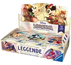 Box (24 Buste) – Leggende - - Lorcana Tcg Disney