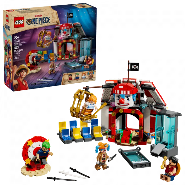 One Piece - Lego - la Tenda del Circo di Bagy il Clown