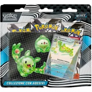 Pokémon - Collezione con Adesivo 3 Pack - Luce Nera (ITA)