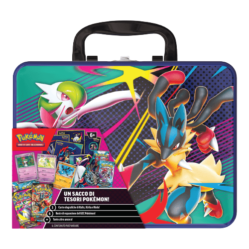 Pokémon - Collezione - ITA - Valigetta da Collezione Mega Lucario e Mega Gardevoir