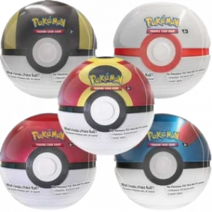 Pokémon - poke ball tin assortite 1 pezzo casuale 2025