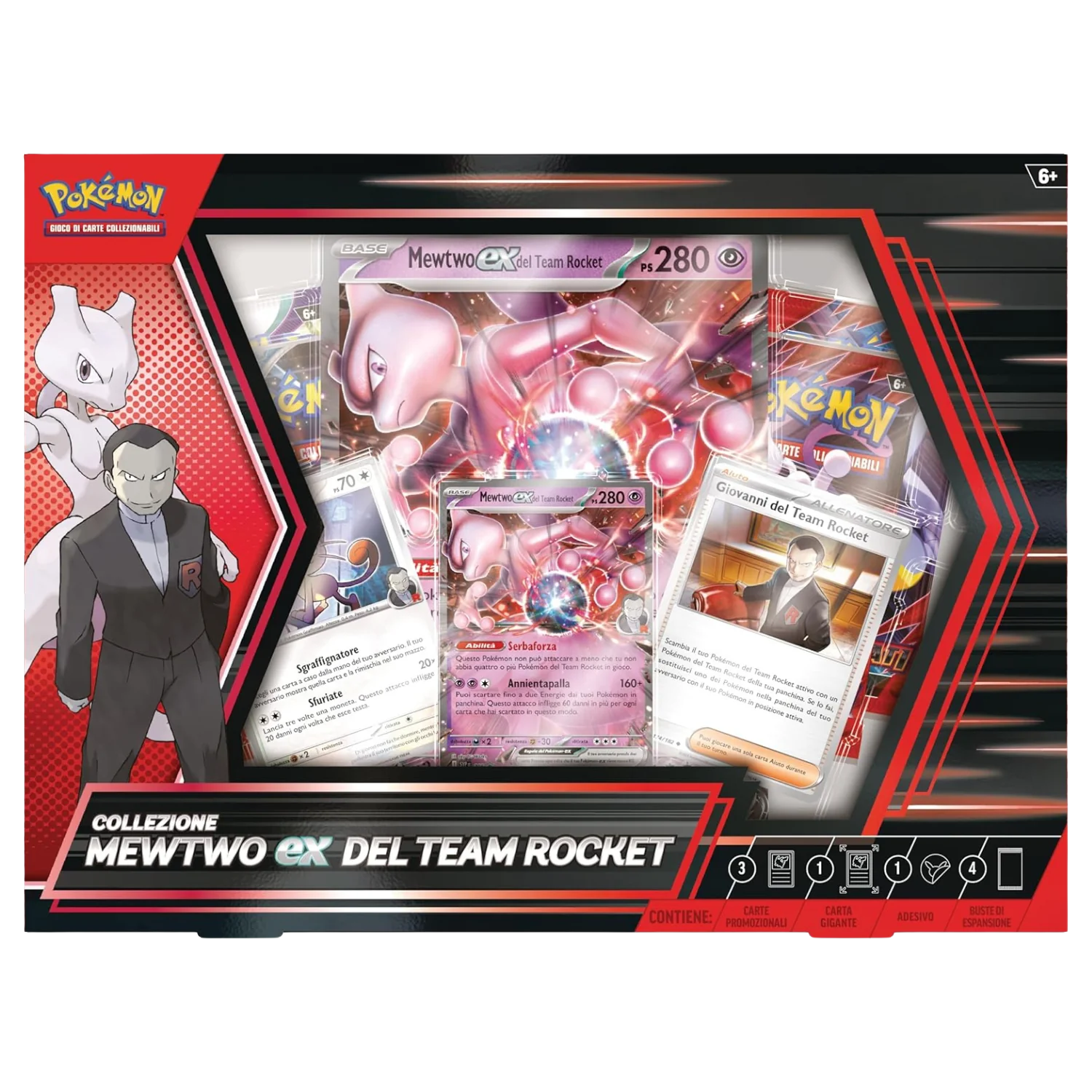 Pokémon TCG - Collezione Mewtwo-ex del Team Rocket - IT