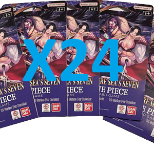 Paper Sleeve One Piece Card Game OP-14-EB04 The Azure Sea's Seven - 24 bustine