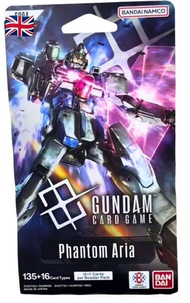 Gundam Card Game - Blister Phantom Aria Gd-04 - con Paper Sleeve