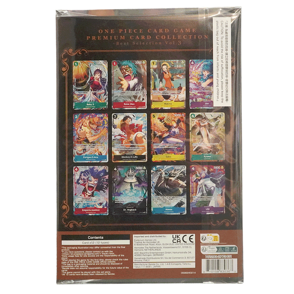 One Piece – Collezione – Premium Card Best Selection Vol.3 (ENG)