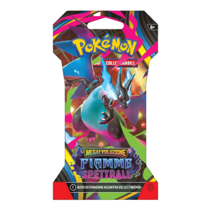 Pokémon – Busta singola – Fiamme Spettrali — Paper Sleeve, 1 Bustina (ITA)
