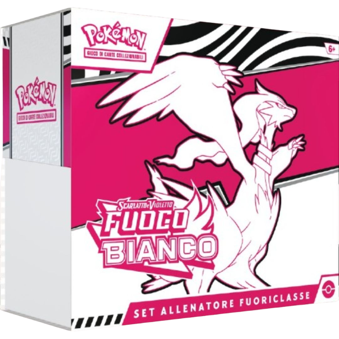 Pokémon – ETB – Fuoco Bianco Reshiram Scarlatto e Violetto (ITA)