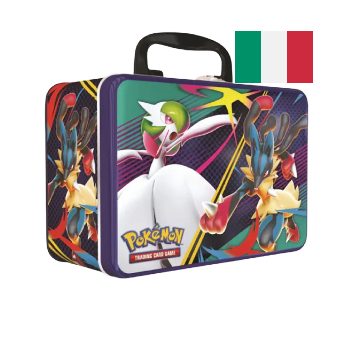 Pokémon – Collezione – Bauletto Mega Lucario e Mega Gardevoir — Novembre 2025 (ITA)