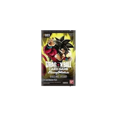 Dragon Ball Fusion World – Busta singola – FB-03 Fusion World: Raging Roar (ENG)