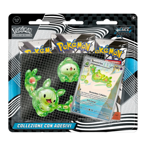 Pokémon – Collezione – con Adesivo 3 Pack – Luce Nera (ITA)