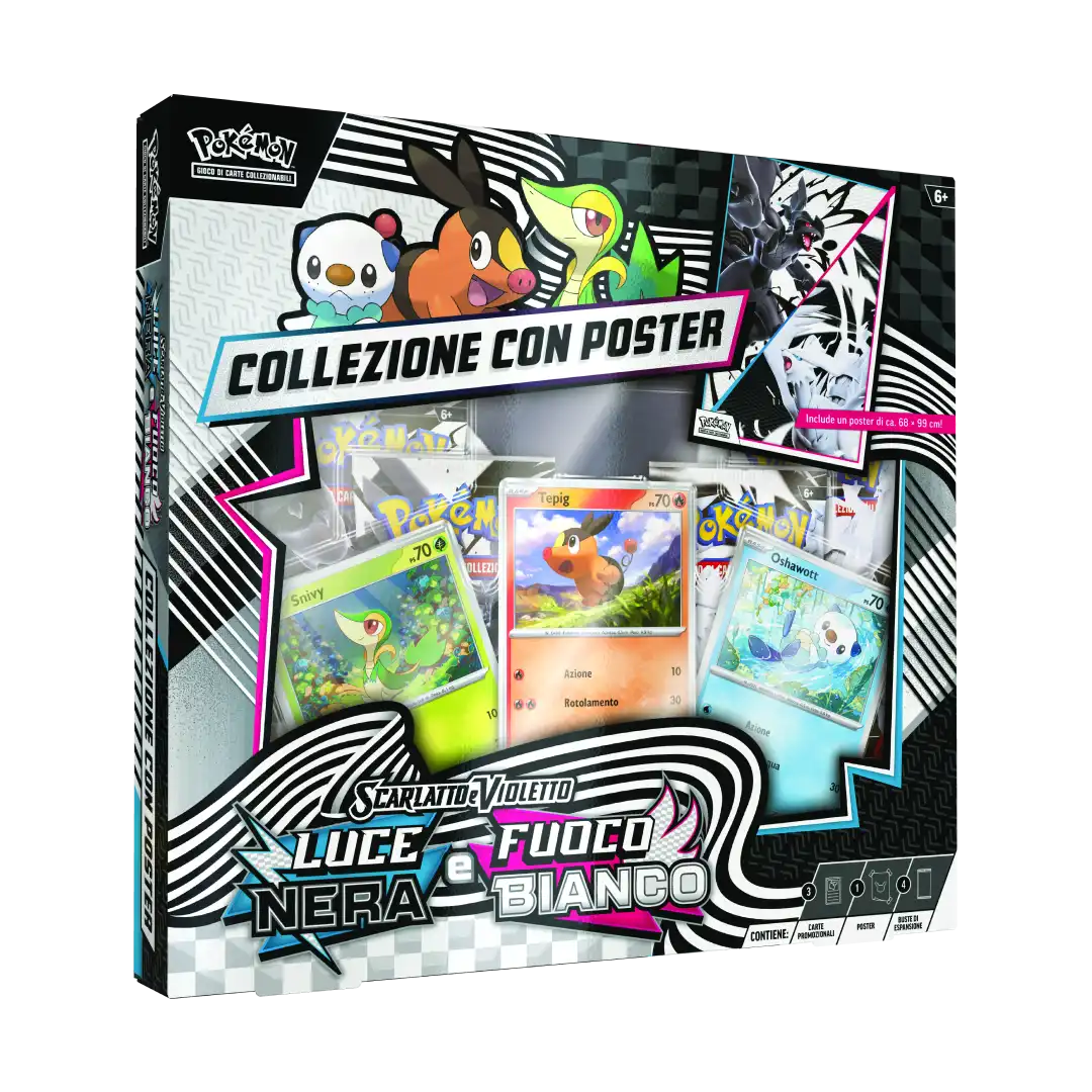 Pokémon – Collezione – con poster Unima: Bianco e Nero (ITA)