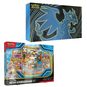 Pokémon – Collezione – UPC mega Charizard + Collezione mega kangaskhan (ITA)