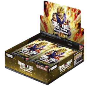 Dragon Ball Fusion World – Booster Box – FB-08 Saiyan’s Pride (ENG)