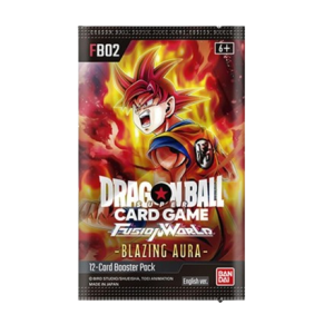Dragon Ball Fusion World – Busta singola – FB-02 Fusion World –  Blazing Aura (ENG)