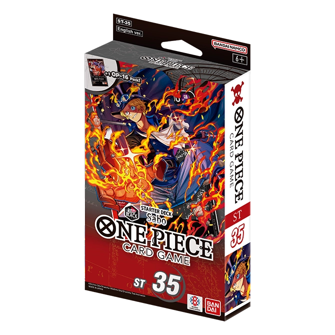 One Piece – Starter Deck – ST-35 RED/BLACK Sabo (ENG)