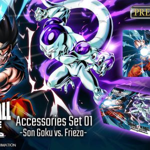 Dragon Ball Fusion World – Accessori – Fusion World Set 01 - Son Goku vs Frieza (ENG)