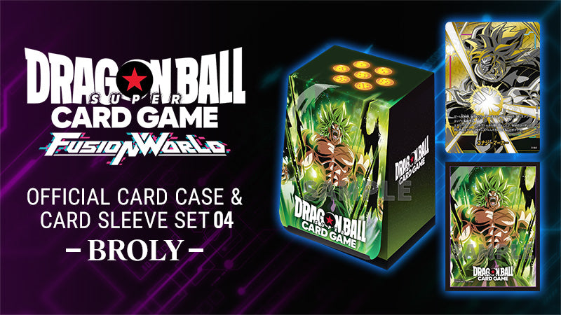 Dragon Ball – Accessori – Official & Card Set 04 Broly (ENG)