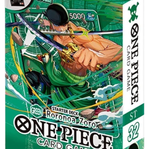 One Piece – Starter Deck – ST-32 GREEN Roronoa Zoro (ENG)