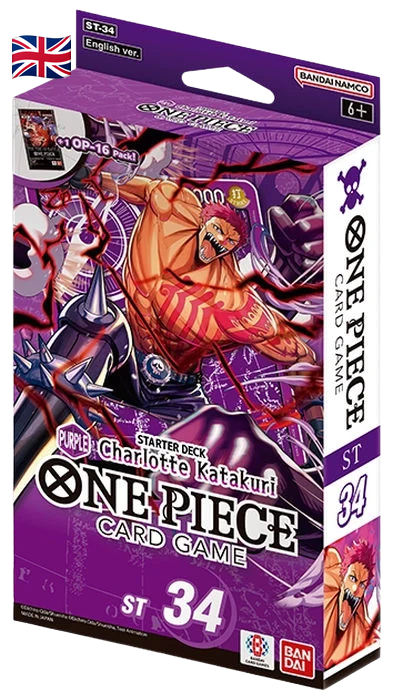 One Piece – Starter Deck – ST-34 Purple Charlotte Katakuri (ENG)