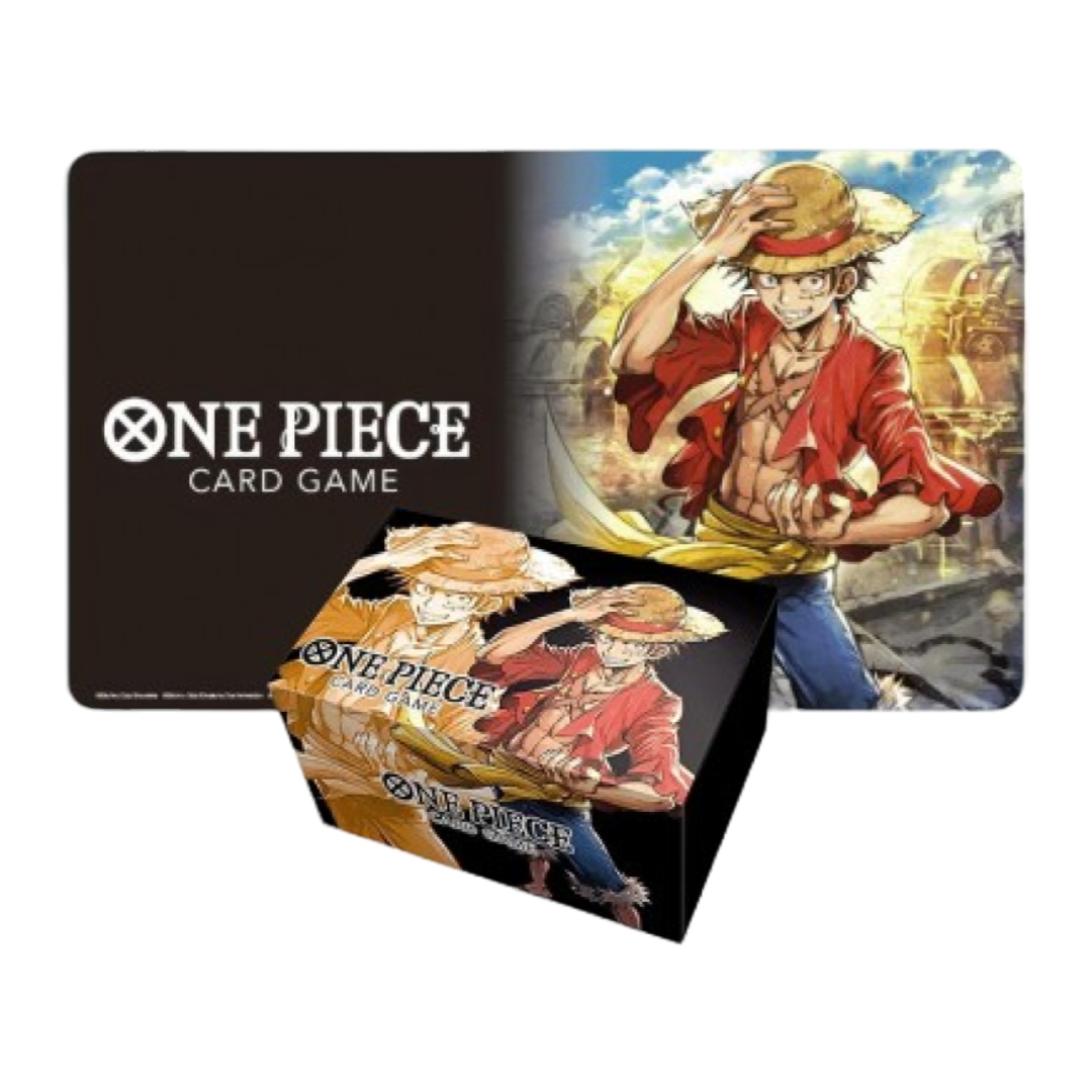 One Piece – Accessori – Playmat & Storage Box Set — Monkey D. Luffy (ENG)