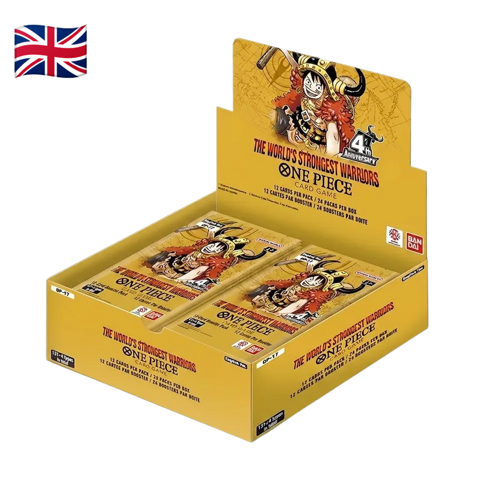 One Piece – Booster Box – OP-17 The World’s Strongest Warriors (ENG)