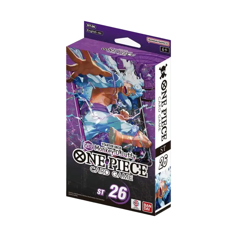 One Piece – Starter Deck – ST-26 Purple Black Monkey D. Luffy (ENG)