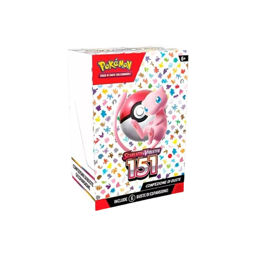 Pokémon – Bundle – Scarlatto & Violetto 151 – 6 Buste (ITA)