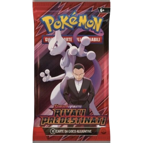 Pokémon – Busta singola – Busta 10 Carte – Rivali Predestinati – Scarlatto e Violetto (ITA)