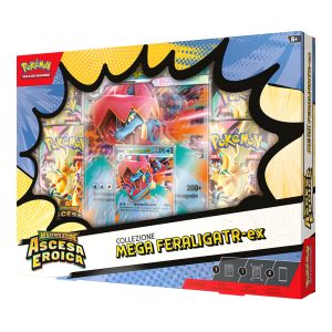 Pokémon – Collezione – Mega Feraligatr ex - Ascesa Eroica (ITA)