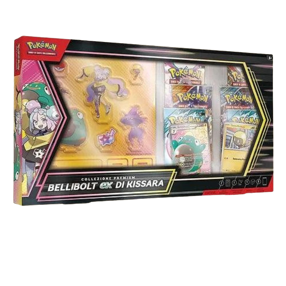 Pokémon – Collezione – Bellibolt ex di Kissara (6 buste) (ITA)