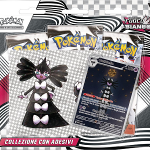 Pokémon – Collezione – con Adesivo – Fuoco Bianco 3 Pack (ITA)