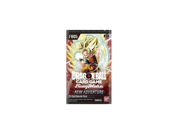Dragon Ball Fusion World – Busta singola – FB-05 Fusion World: New Adventure (ENG)